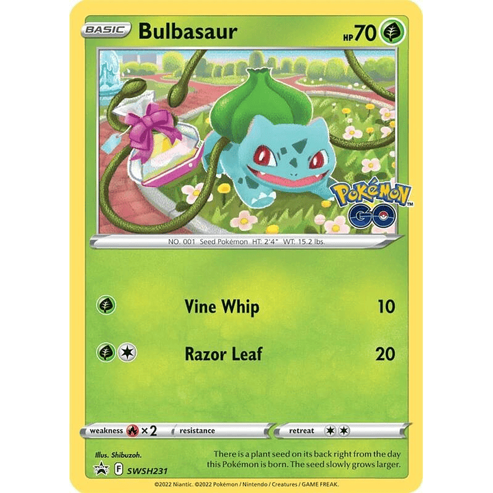 Bulbasaur - SWSH231 #SWSH231 1