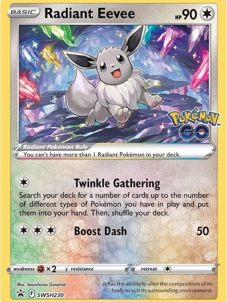 Radiant Eevee - SWSH230 #SWSH230 1