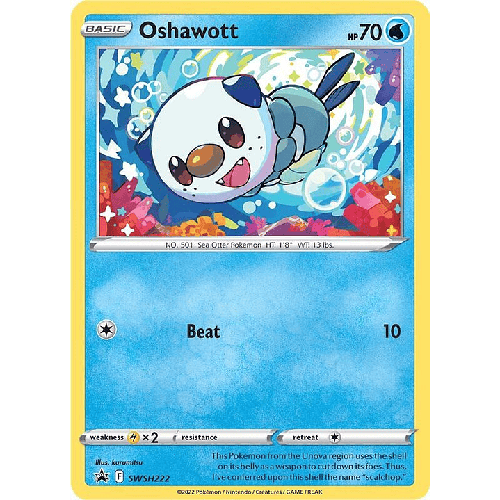 Oshawott - SWSH222 #SWSH222 1