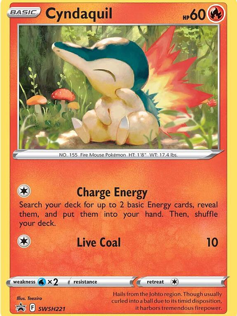 Cyndaquil - SWSH221 #SWSH221 1