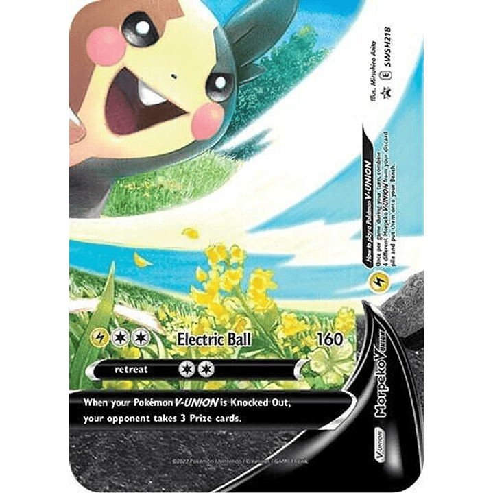 Morpeko V-Union - SWSH218 #SWSH218 1