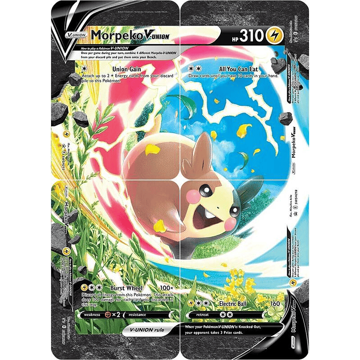 Morpeko V-Union [Set of 4] #SWSH218 1