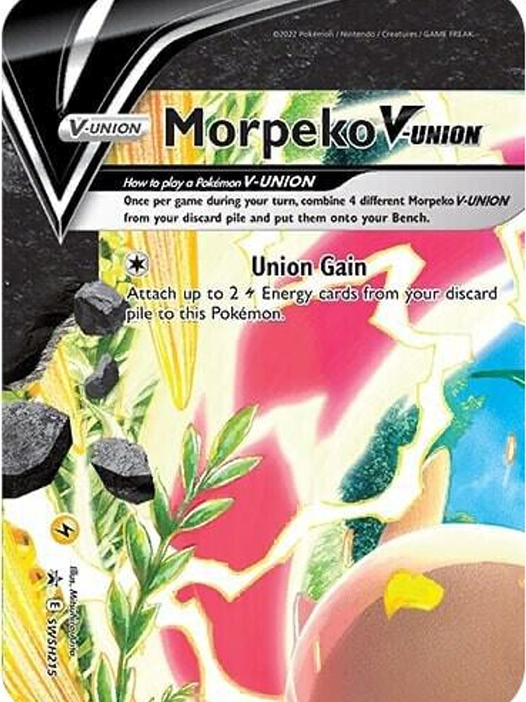 Morpeko V-Union - SWSH215 #SWSH215 1