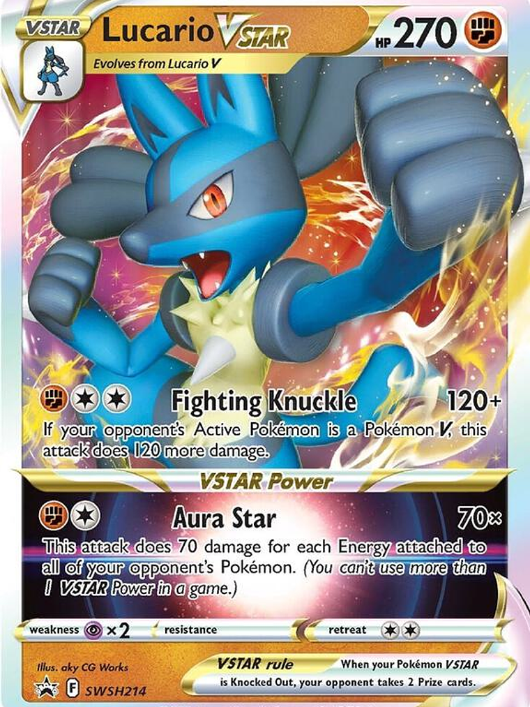 Lucario VSTAR - SWSH214 #SWSH214 1
