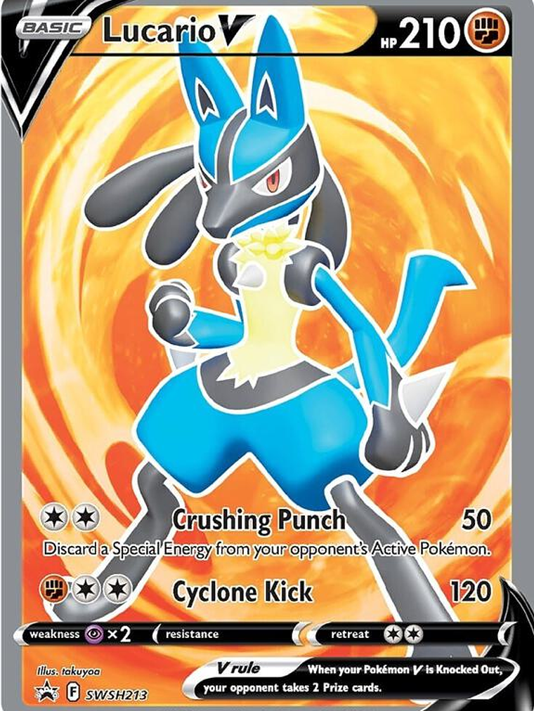Lucario V - SWSH213 #SWSH213 1