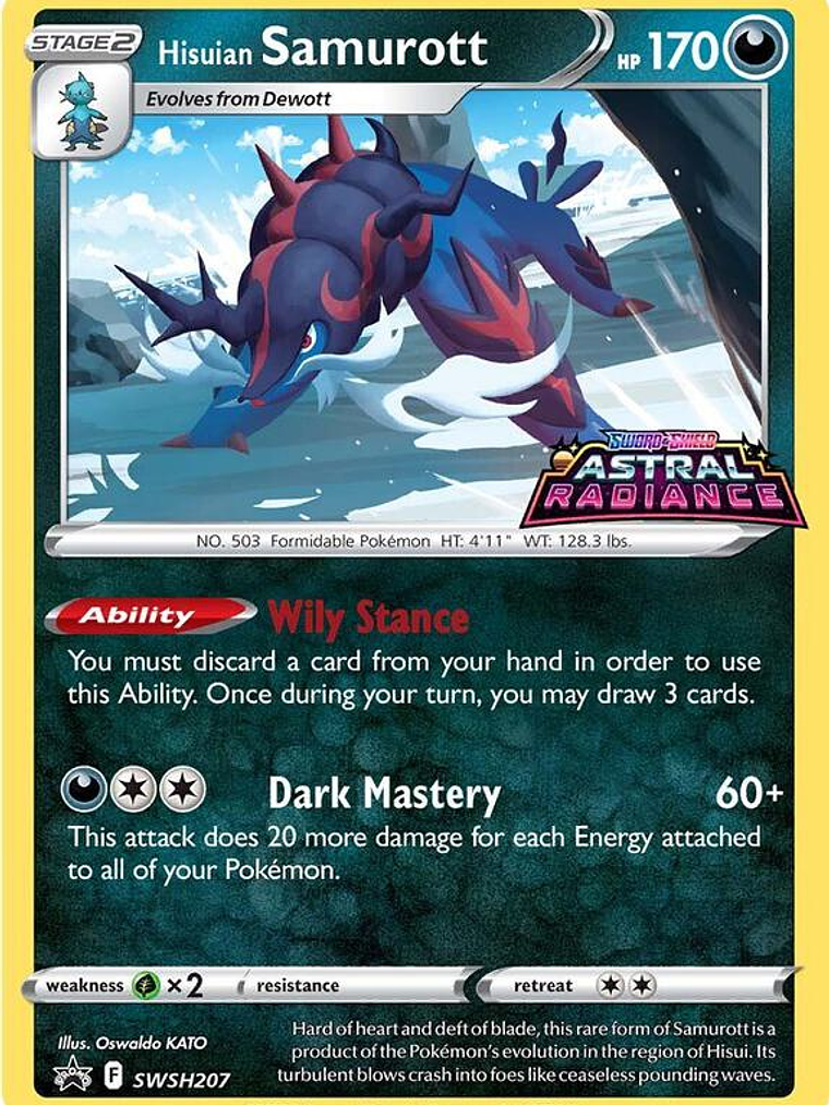 Hisuian Samurott - SWSH207 #SWSH207 1
