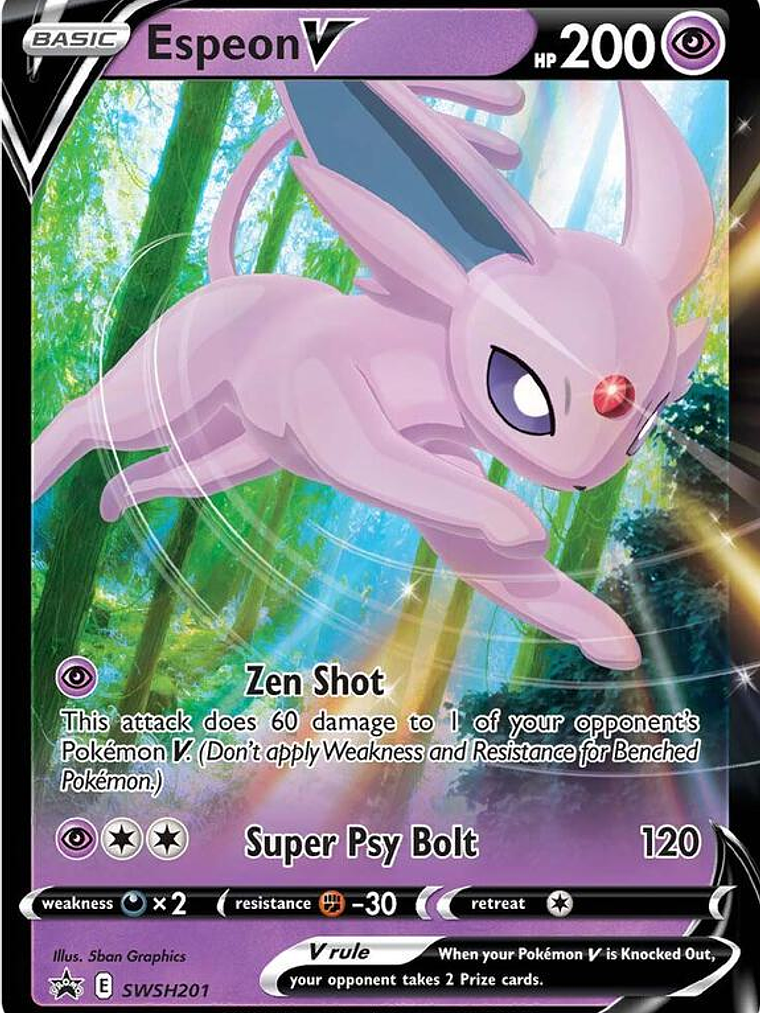 Espeon V - SWSH201 #SWSH201 1