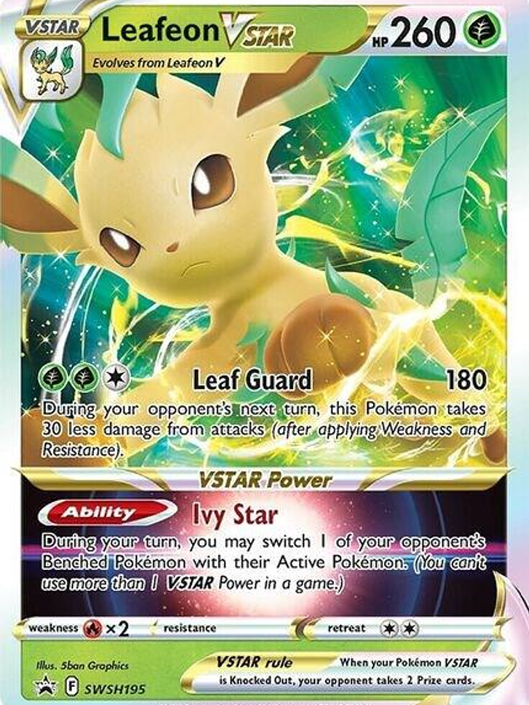 Leafeon VSTAR - SWSH195 #SWSH195 1