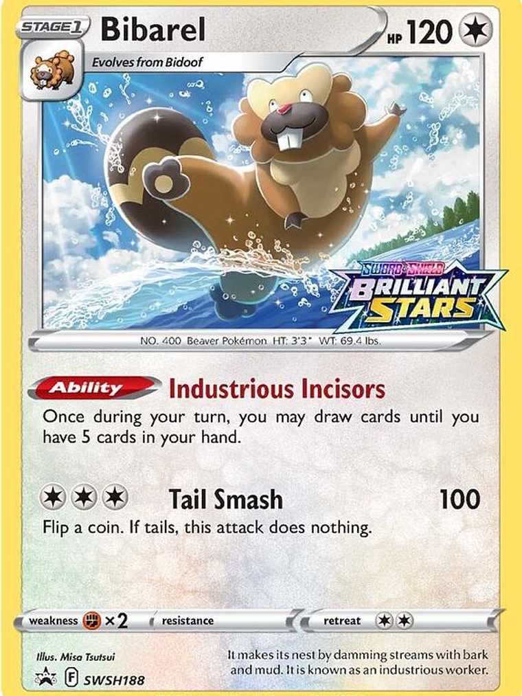 Bibarel - SWSH188 #SWSH188 1