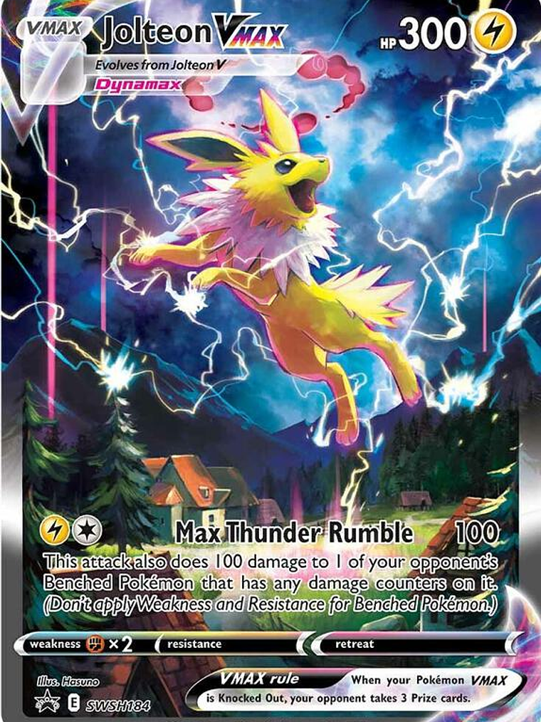 Jolteon VMAX - SWSH184 #SWSH184 1
