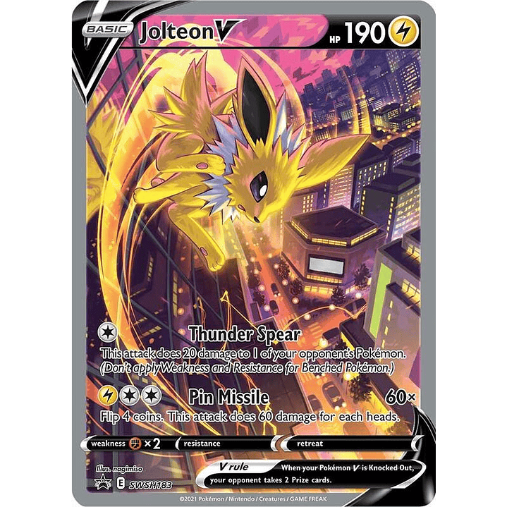 Jolteon V - SWSH183 #SWSH183 1