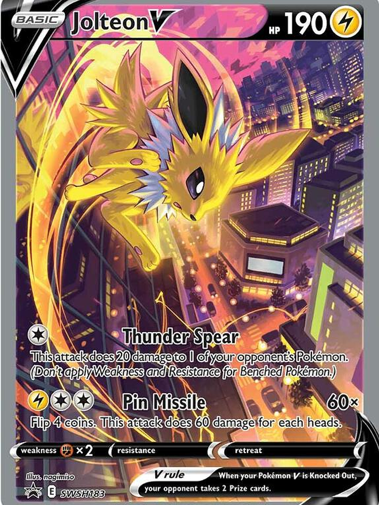 Jolteon V - SWSH183 #SWSH183 1