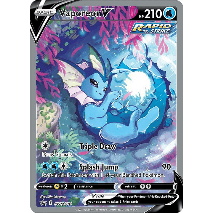 Vaporeon V - SWSH181 #SWSH181 1