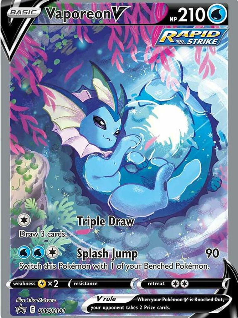 Vaporeon V - SWSH181 #SWSH181 1
