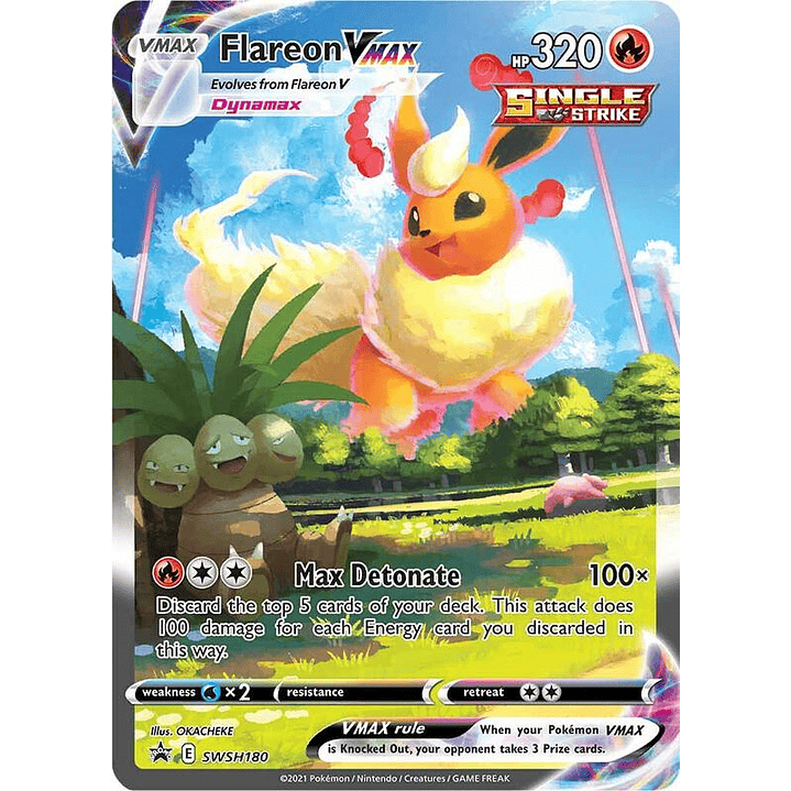 Flareon VMAX - SWSH180 #SWSH180 1
