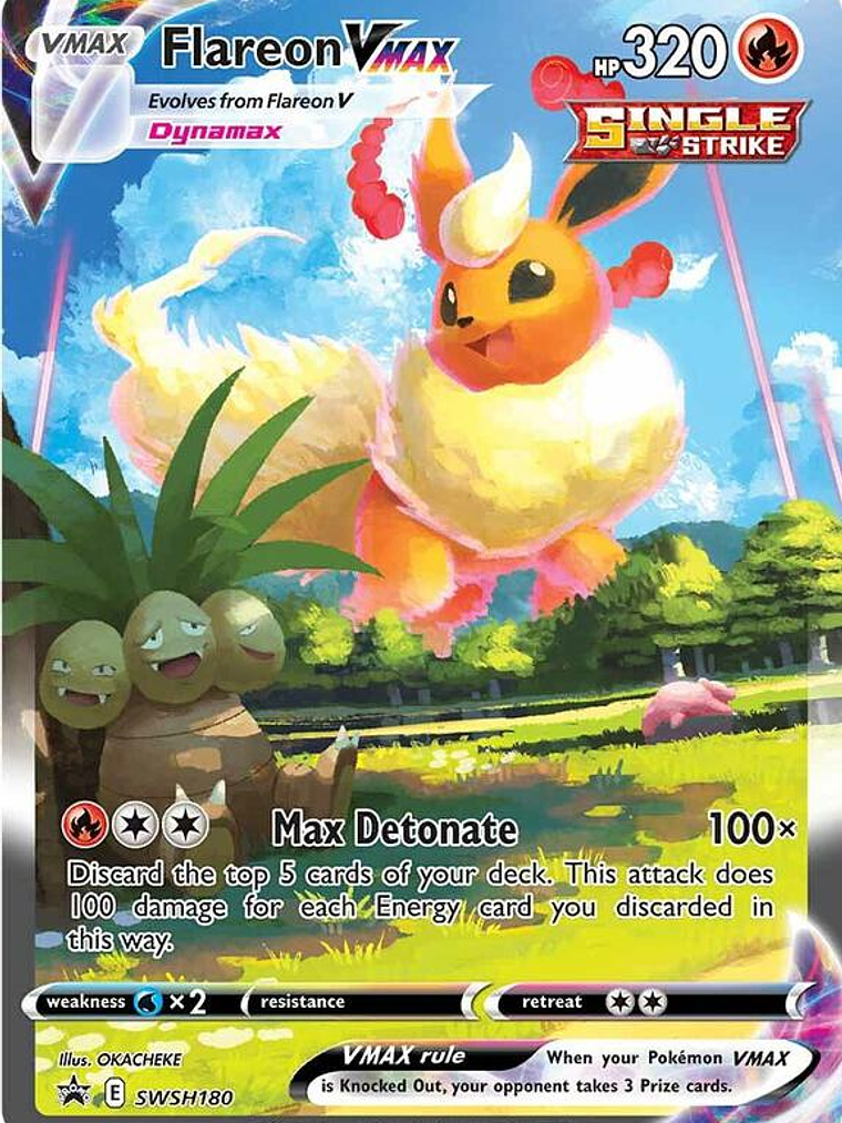 Flareon VMAX - SWSH180 #SWSH180 1