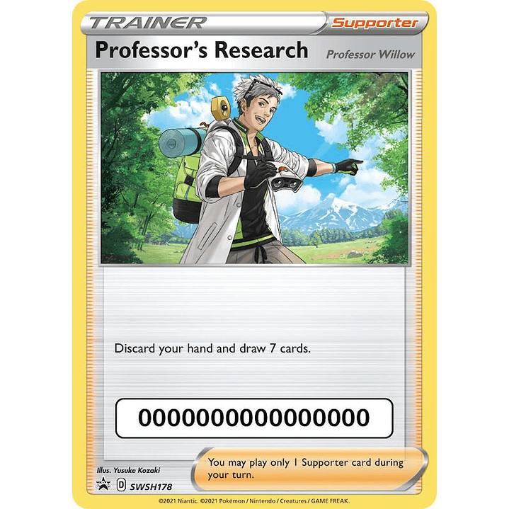 Professor's Research - SWSH178 (with Pokemon Go Code) #SWSH178 1