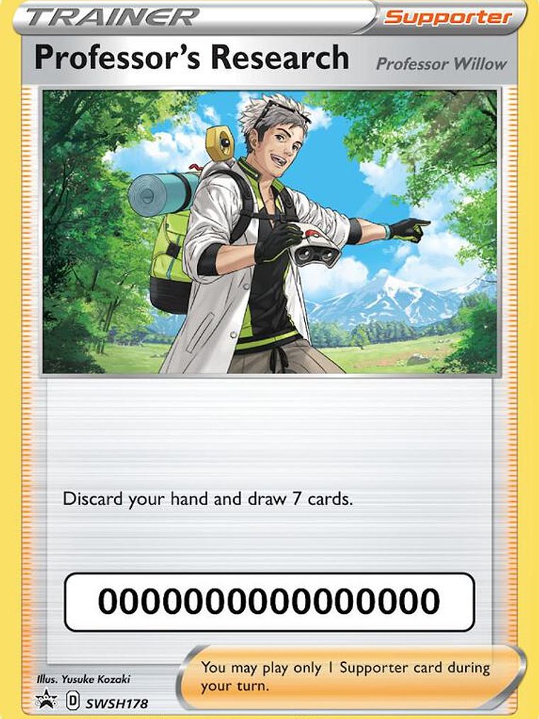 Professor's Research - SWSH178 (with Pokemon Go Code) #SWSH178 1