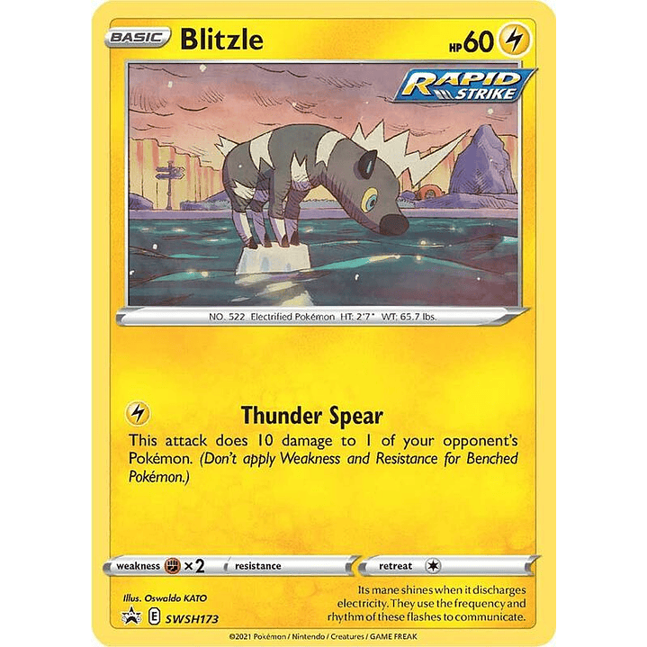 Blitzle - SWSH173 #SWSH173 1