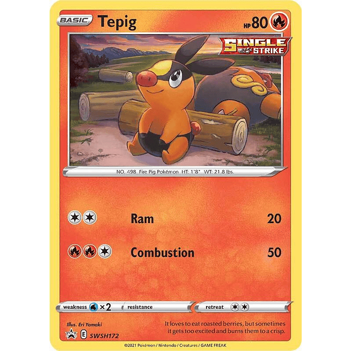 Tepig - SWSH172 #SWSH172 1