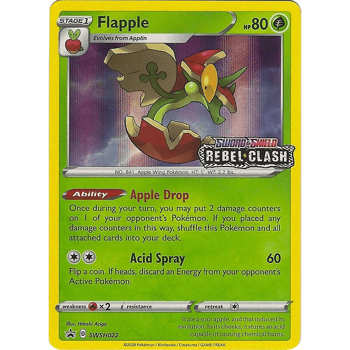 Flapple - SWSH022 (Prerelease) #SWSH022 1