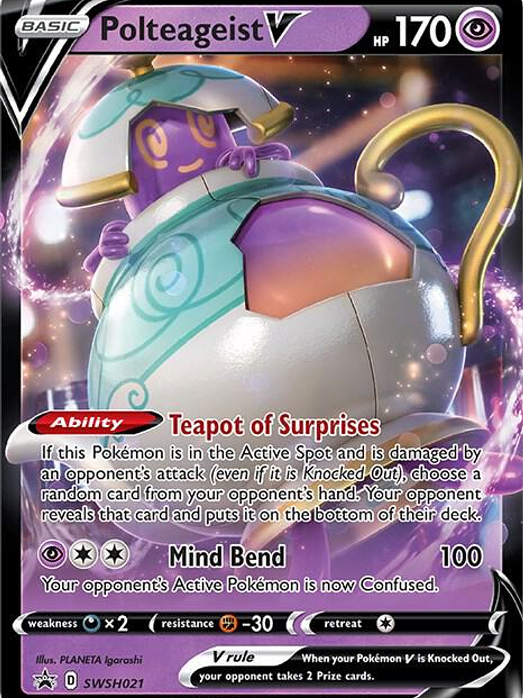Polteageist V - SWSH021 #SWSH021 1