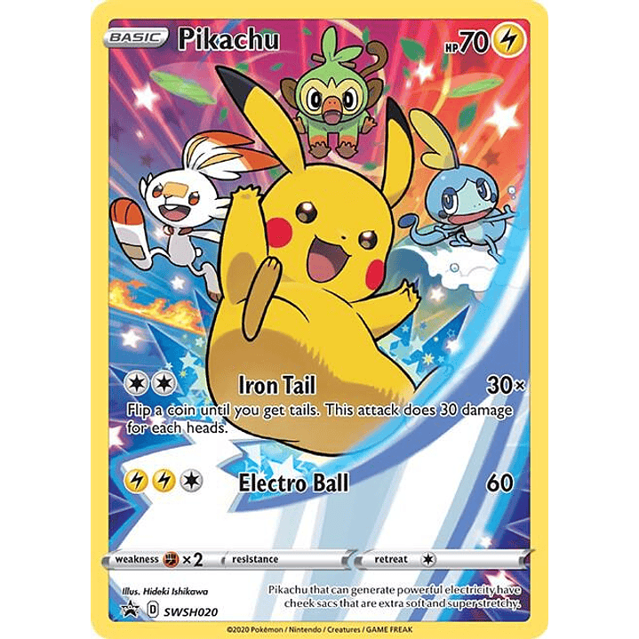 Pikachu - SWSH020 #SWSH020 1