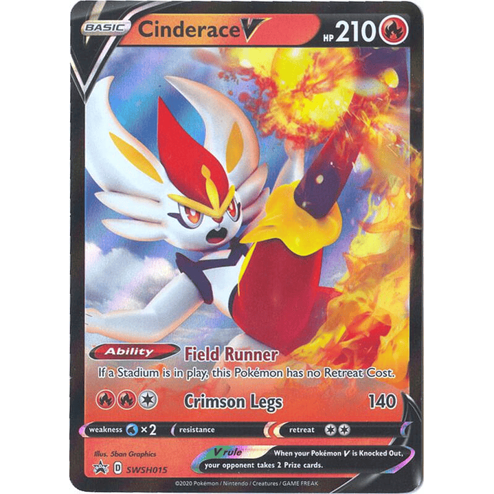 Cinderace V - SWSH015 #SWSH015 1