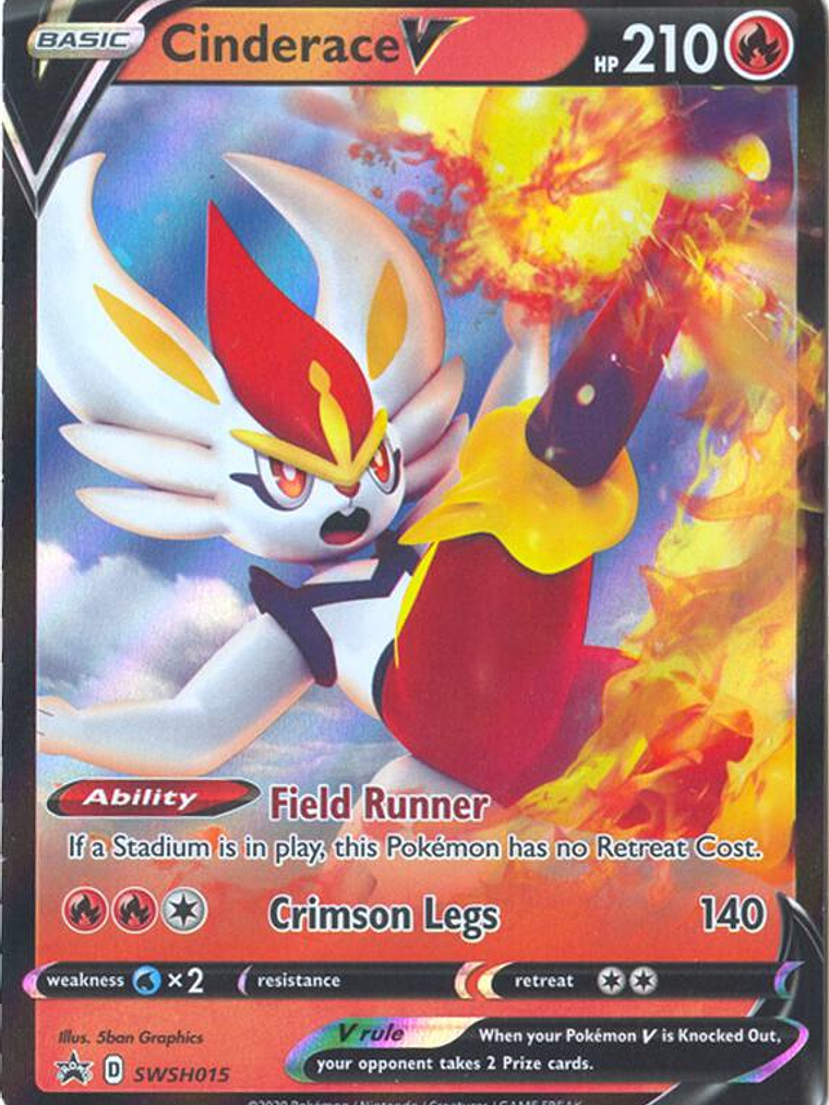 Cinderace V - SWSH015 #SWSH015 1