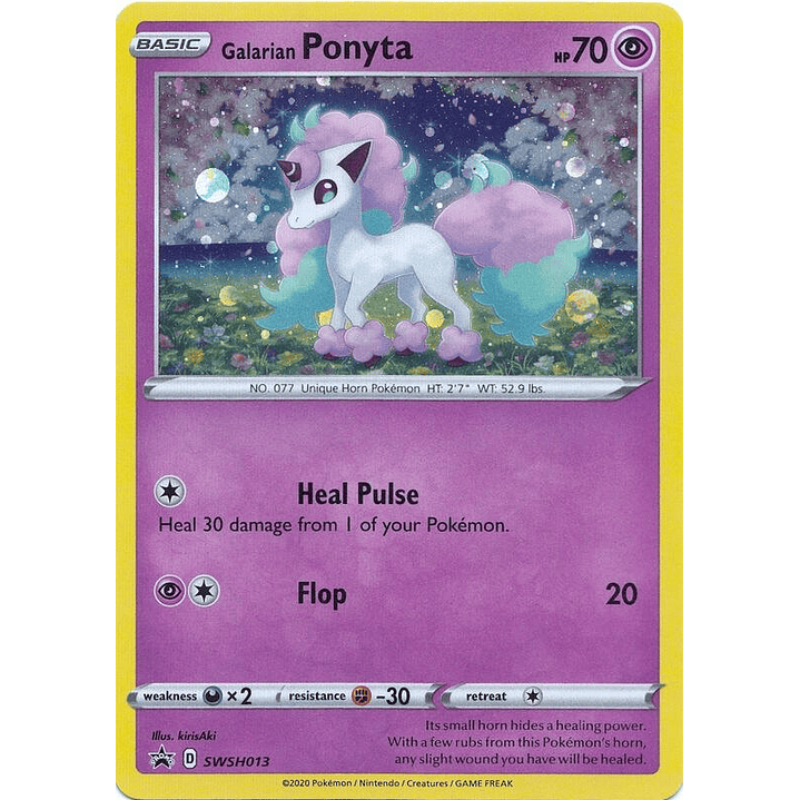 Galarian Ponyta - SWSH013 #SWSH013 1