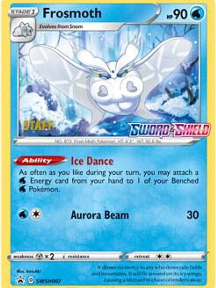 Frosmoth - SWSH007 (Prerelease) [Staff] #SWSH007 1