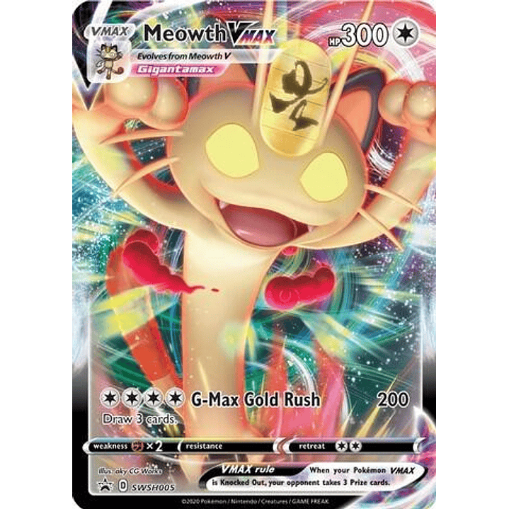 Meowth VMAX - SWSH005 #SWSH005 1