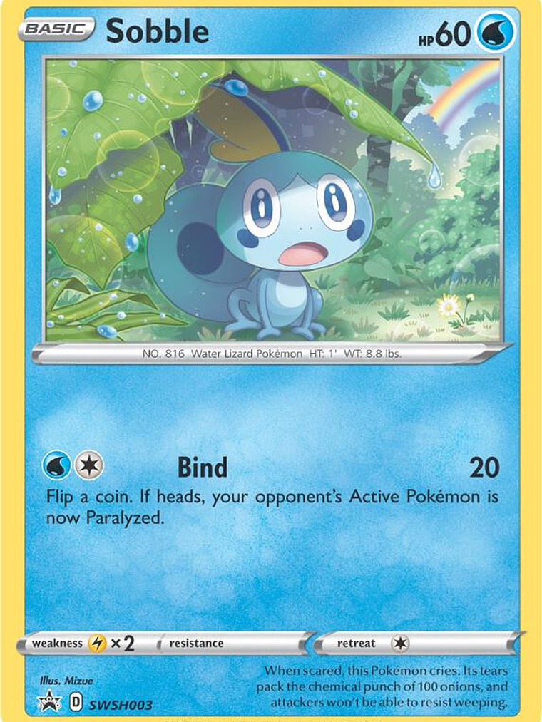 Sobble - SWSH003 #SWSH003 1