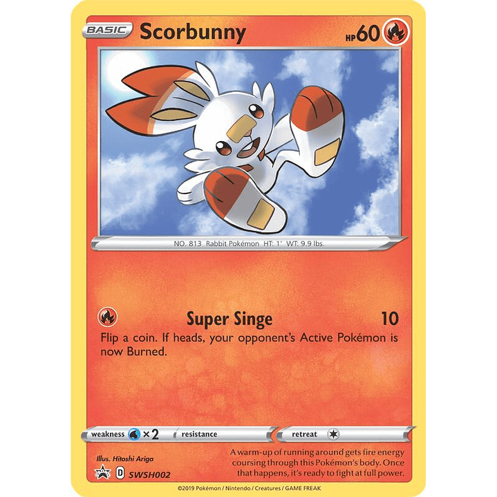 Scorbunny - SWSH002 #SWSH002 1