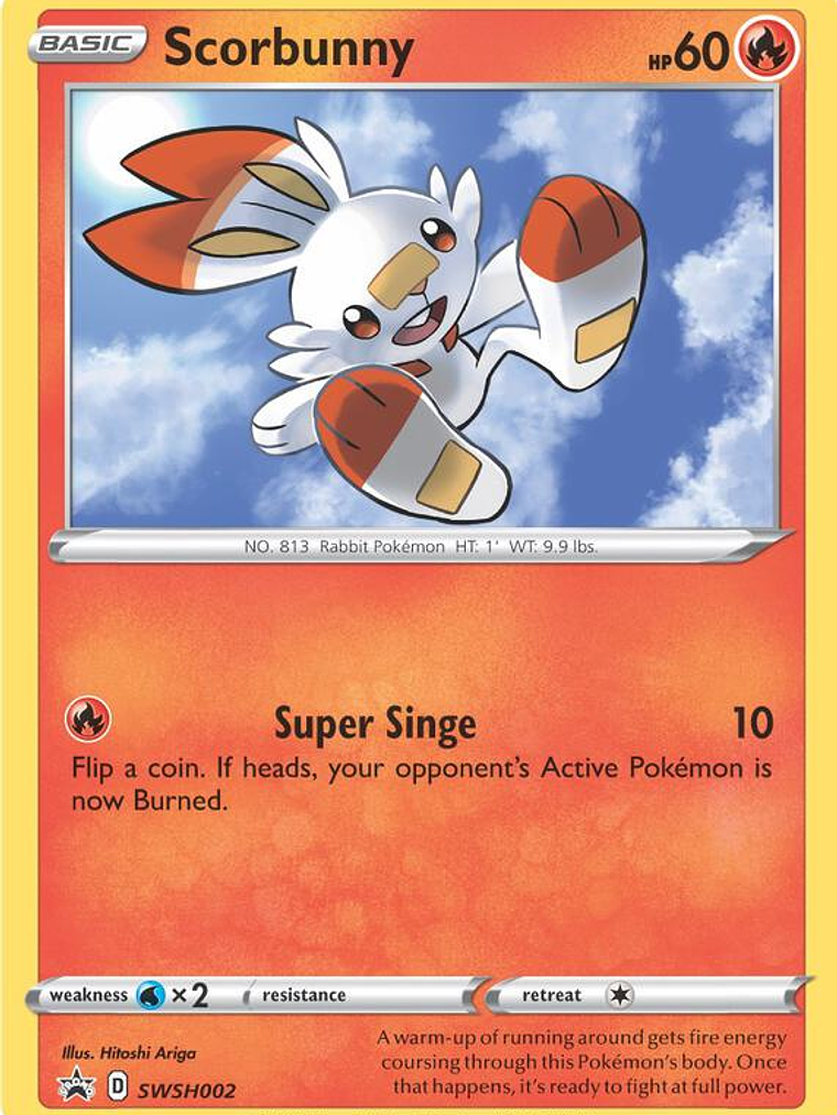 Scorbunny - SWSH002 #SWSH002 1