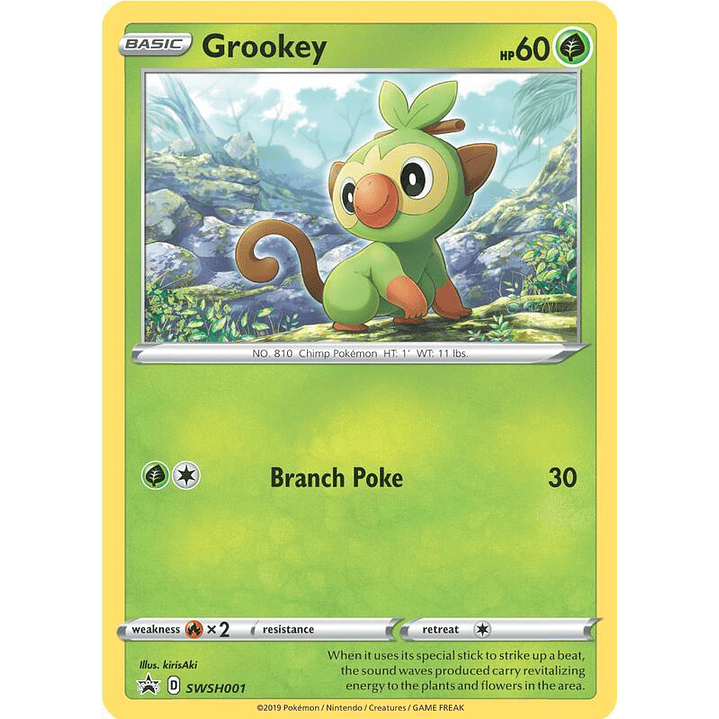 Grookey - SWSH001 #SWSH001 1