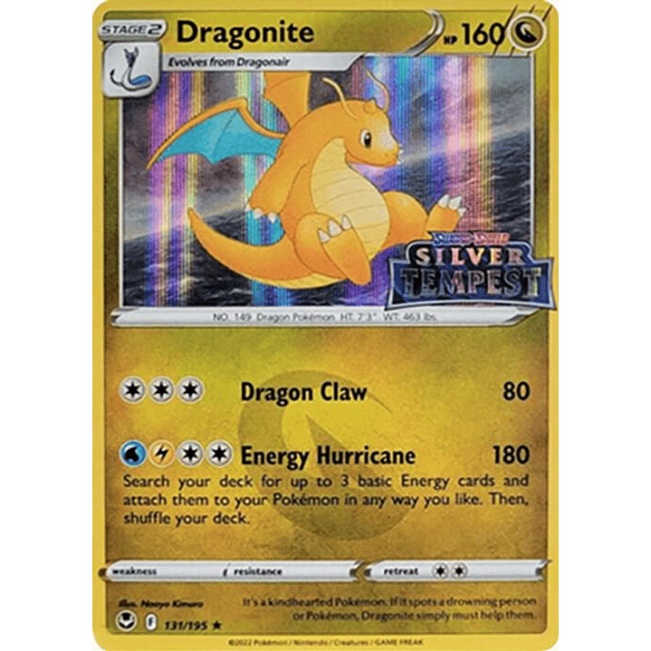 Dragonite (Silver Tempest Stamped) #131 1