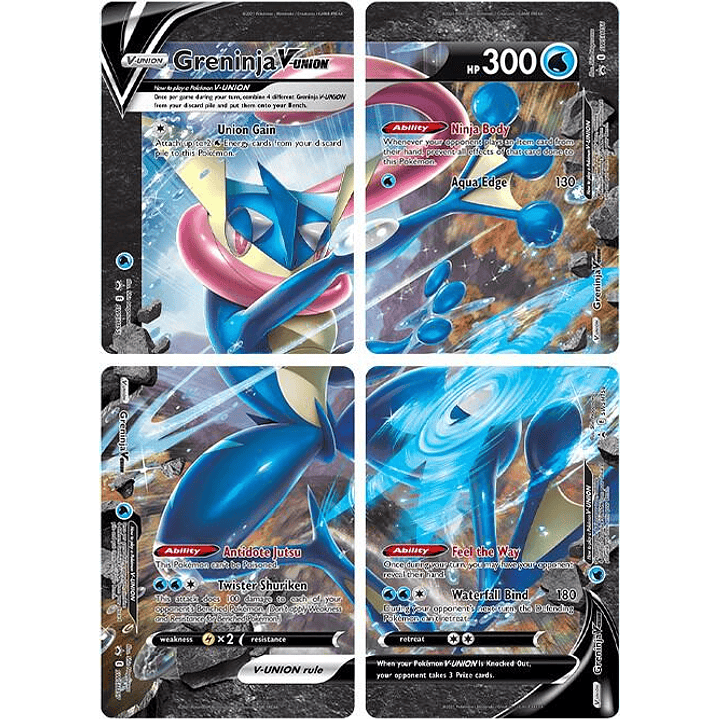 Greninja V-UNION [Set of 4] 1