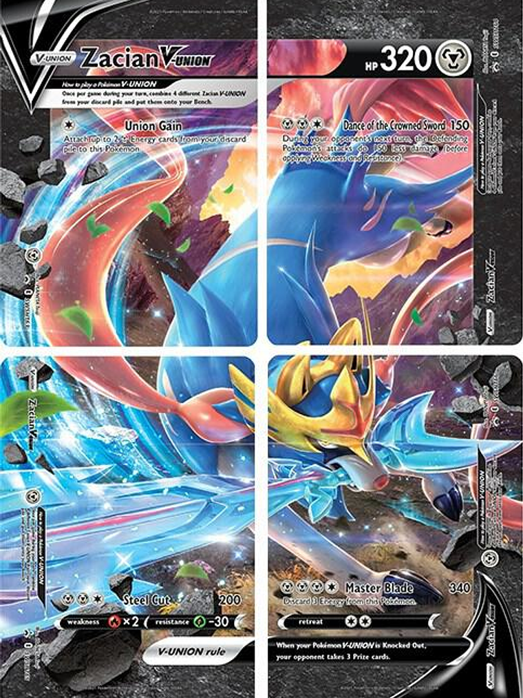 Zacian V-UNION [Set of 4] 1