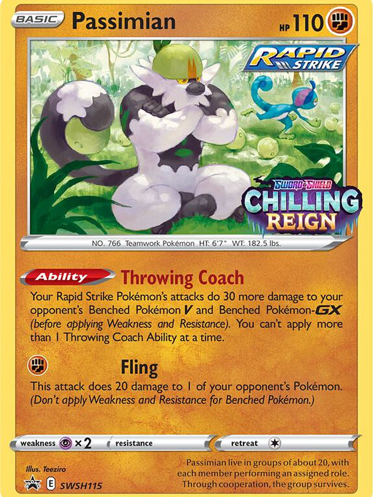 Passimian - SWSH115 (Prerelease) #SWSH115 1