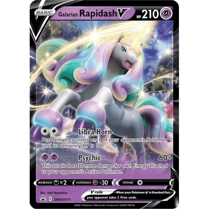 Galarian Rapidash V - SWSH111 #SWSH111 1
