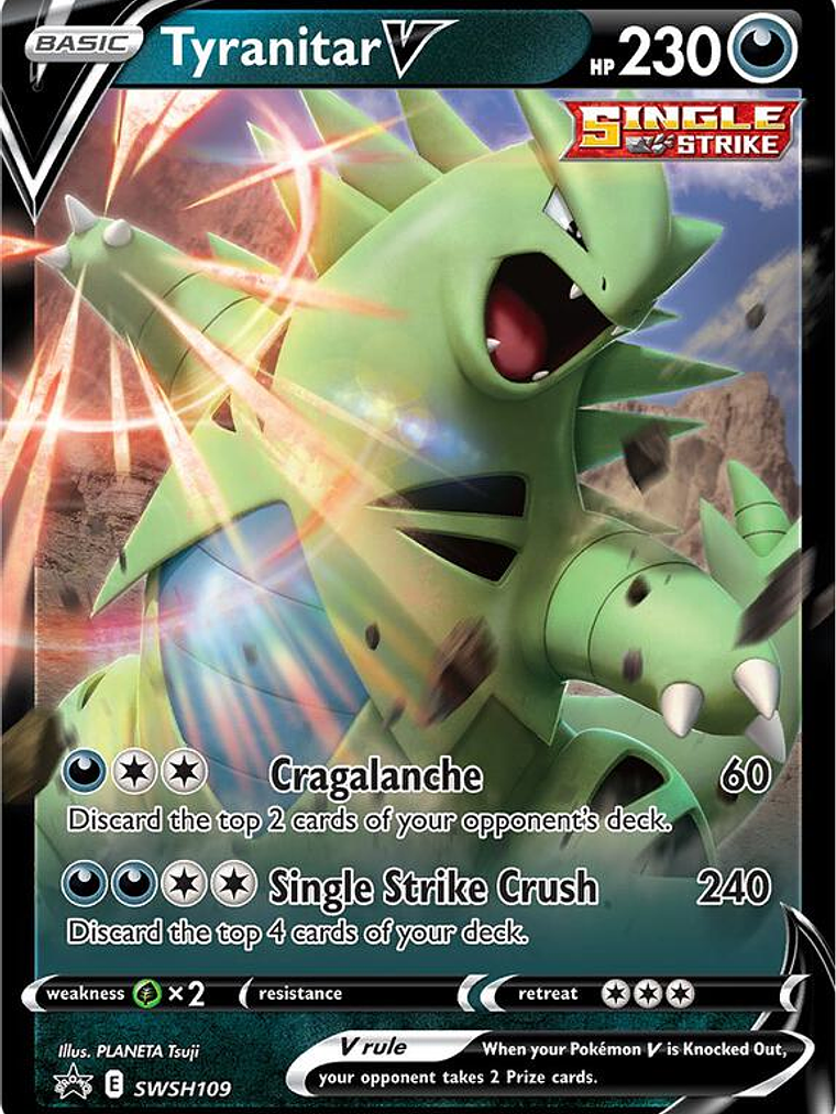 Tyranitar V - SWSH109 #SWSH109 1