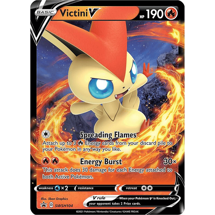 Victini V - SWSH104 #SWSH104 1