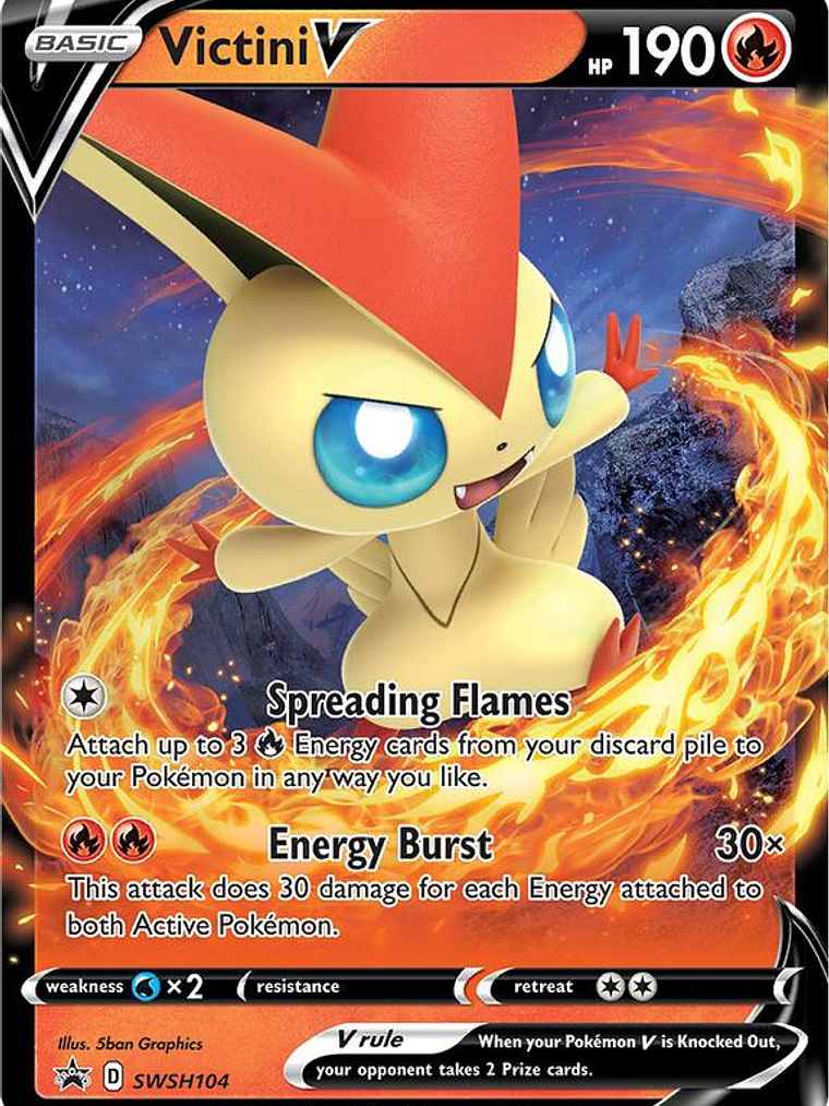 Victini V - SWSH104 #SWSH104 1