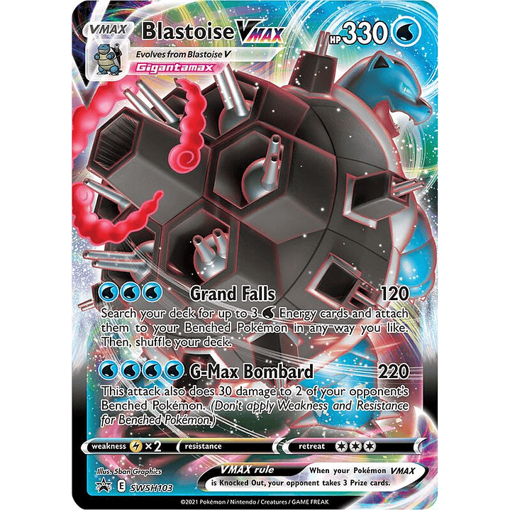 Blastoise VMAX - SWSH103 #SWSH103 1