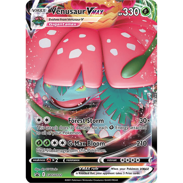 Venusaur VMAX - SWSH102 #SWSH102 1