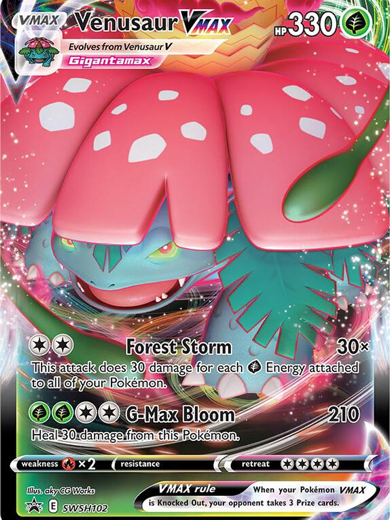 Venusaur VMAX - SWSH102 #SWSH102 1