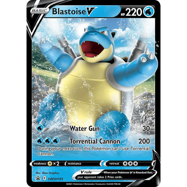 Blastoise V - SWSH101 #SWSH101 1