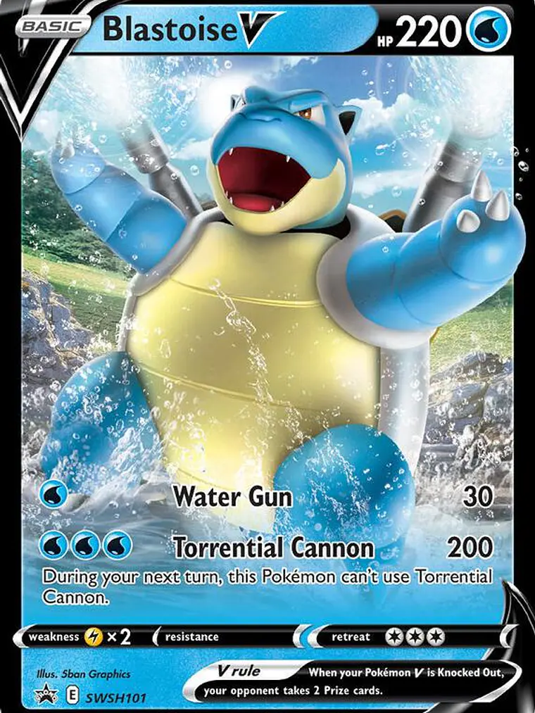 Blastoise V - SWSH101 #SWSH101 1