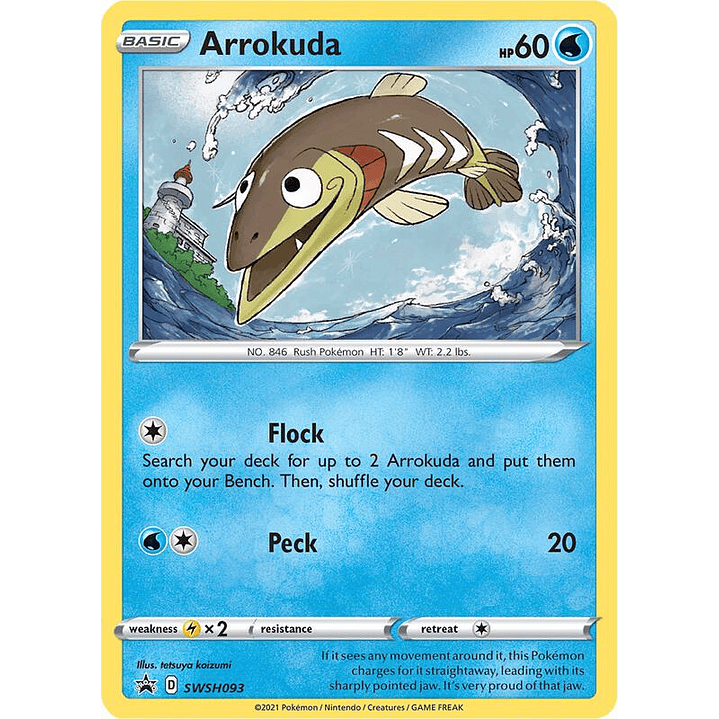 Arrokuda - SWSH093 #SWSH093 1